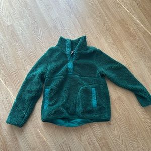 LL Bean fleece pullover